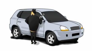 VEÍCULO FURTADO É ENCONTRADO COM DANOS