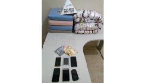 POLÍCIA MILITAR PRENDE AUTORES DE FURTO EM ESTABELECIMENTO COMERCIAL E TRÁFICO ILÍCITO DE DROGAS