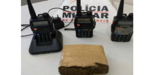 Traficante monitorava a polícia através de rádio HT