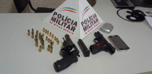 PRISÃO DE AUTOR POR POSSE ILEGAL DE ARMA DE FOGO