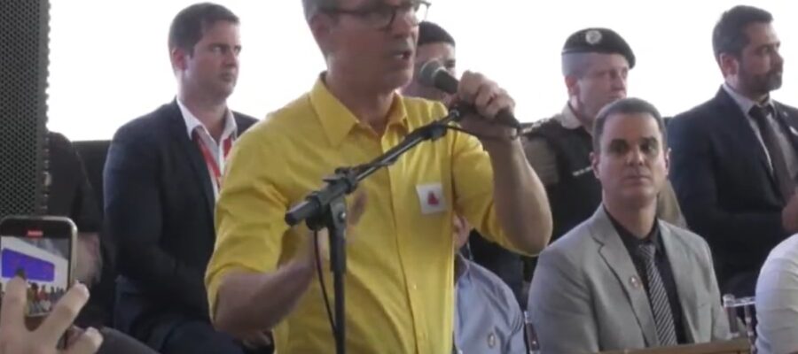 Visita do Governador Romeu Zema a Cidade de Ubá