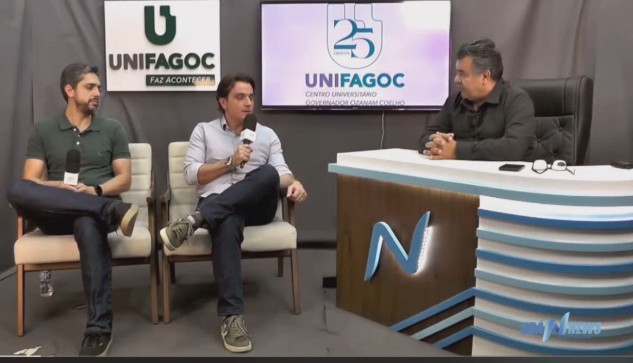 UNIFAGOC apresenta novos cursos em entrevista no Canal Fala Sodré