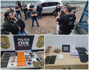 Policia Militar - Operação conjunta resulta em prisões e apreensões na Zona da Mata