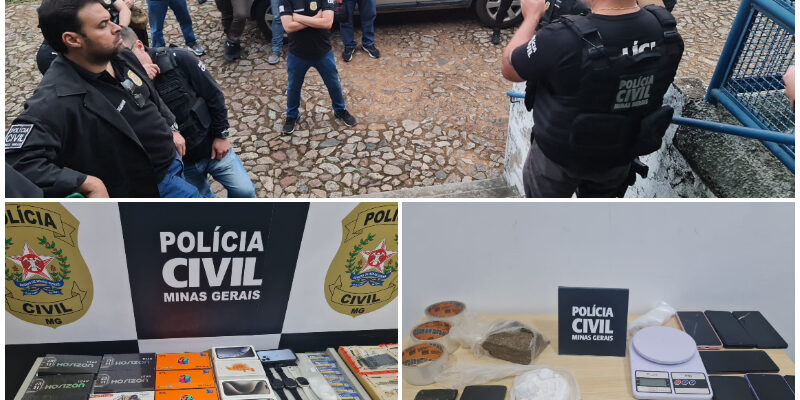 Policia Militar - Operação conjunta resulta em prisões e apreensões na Zona da Mata