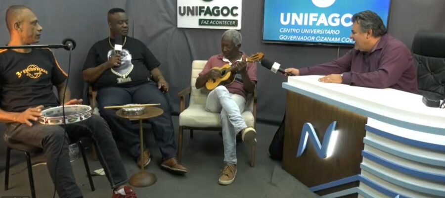 Entre risadas, acordes e lembranças, o grupo mostrou que o samba é mais do que ritmo