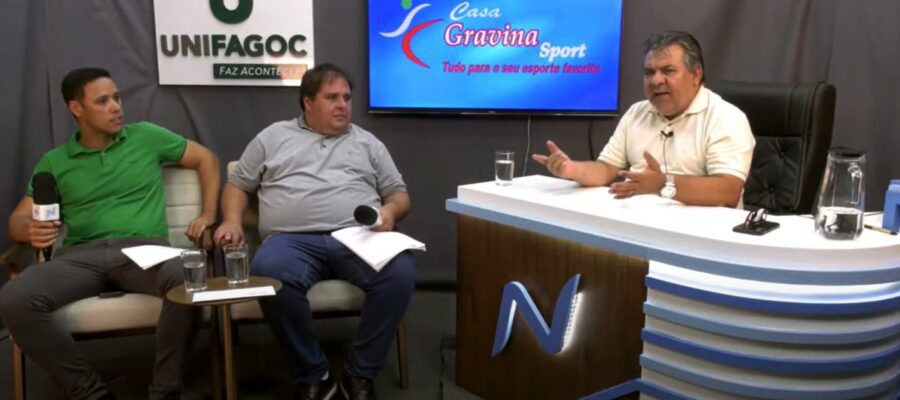 Fala Sodré recebe o prefeito José Damato e o vice-prefeito CB Rominho