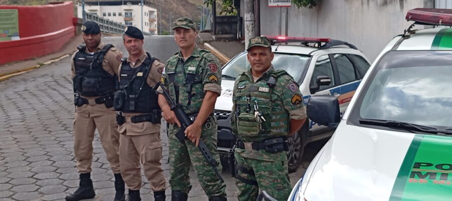No decorrer da Operação LIBERTAS, na cidade de Ubá