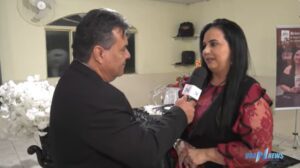 Roberta Cardoso fala com o Sodré