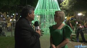 Feliz Natal na Praça São Januário.