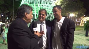 Feliz Natal na Praça São Januário.