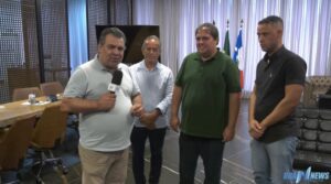Antônio Geraldo, Professor José Damato e o Vice Cabo Rominho 