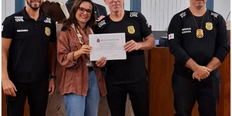 PCMG recebe moção por atuação nas chuvas em Juiz de Fora