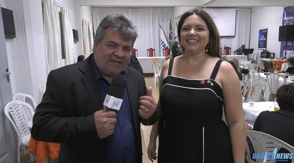 Rotary Club de Ubá celebra posse de Josiane Mafra