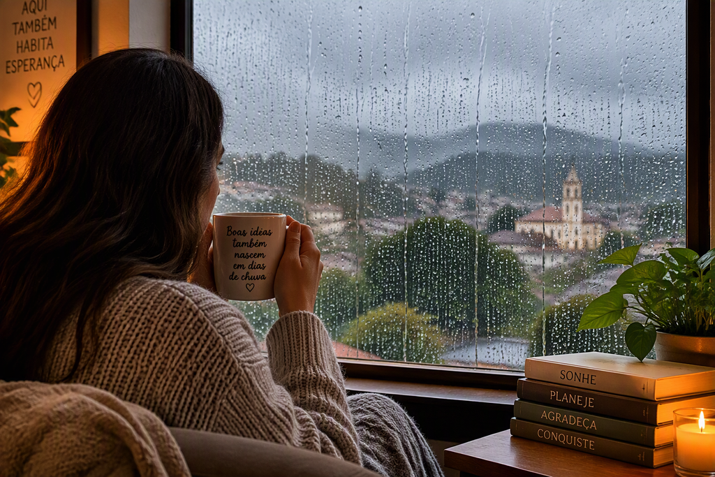 Dia de Chuva - coluna do Pedrin - Contemple e se inspire